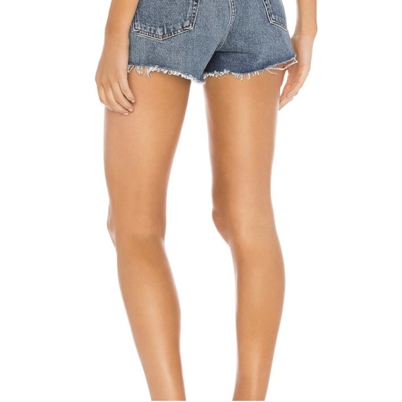 Agolde Parker Vintage Cut Off Short Agolde Denim Shorts Size 28 - Picture 2 of 13